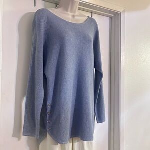 Michael Kors Women's
Waffle Knit Tunic Top
Sweater Size Medium